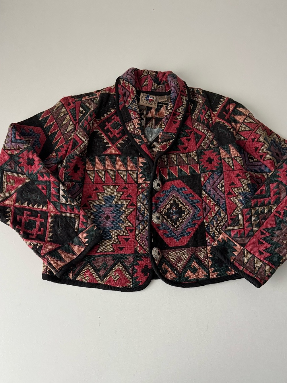 Vintage ‘Don’t Mess with Texas’ Quilted Jacket